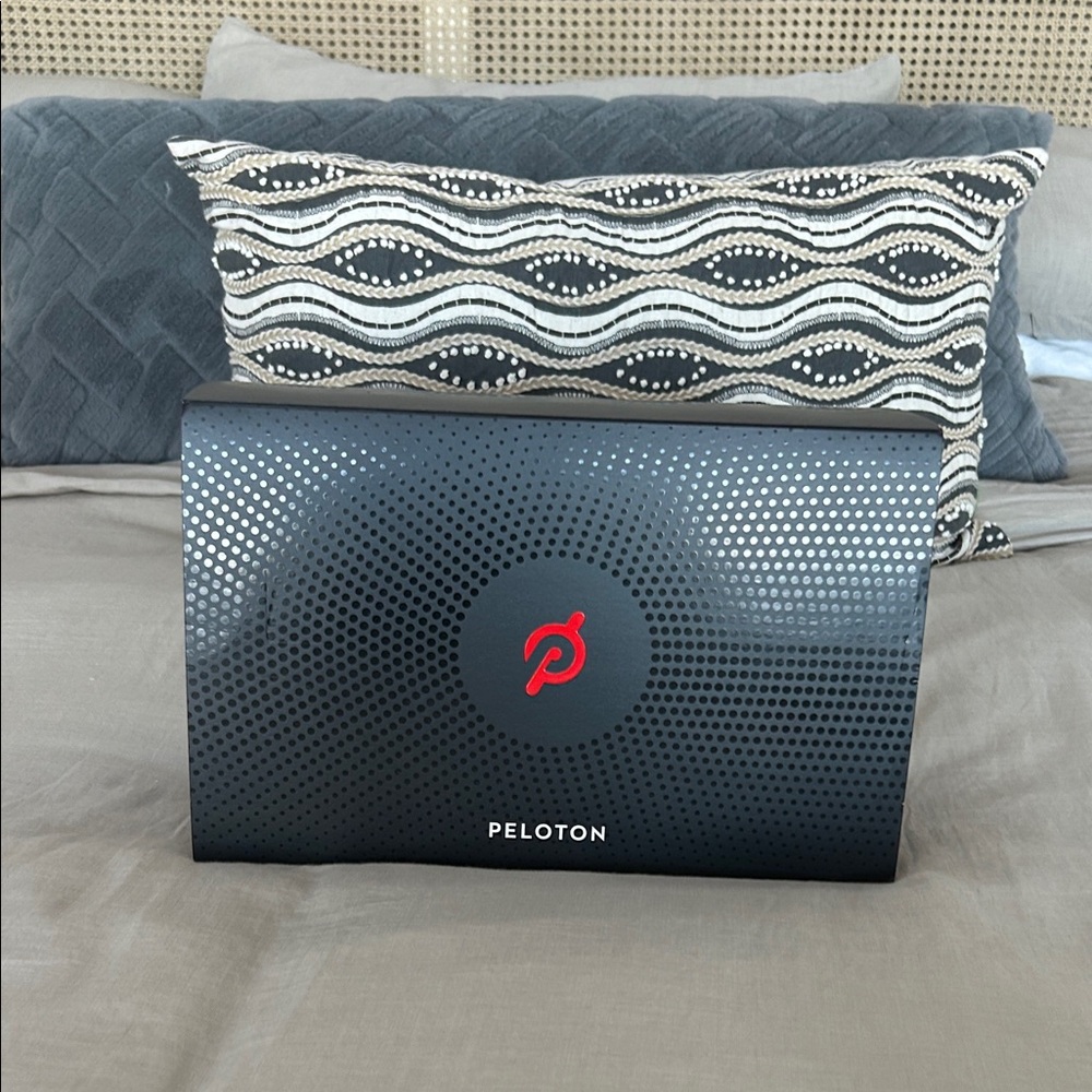 Peloton Black Box with Red Logo